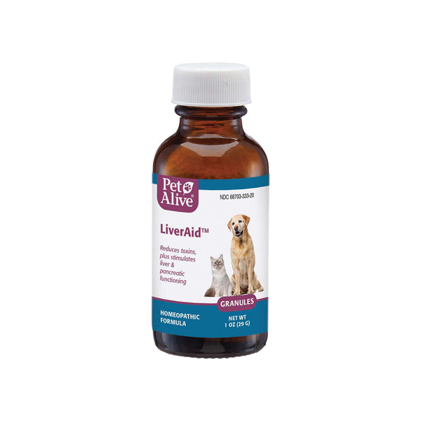 PetAlive LiverAid Granules Bottle Front
