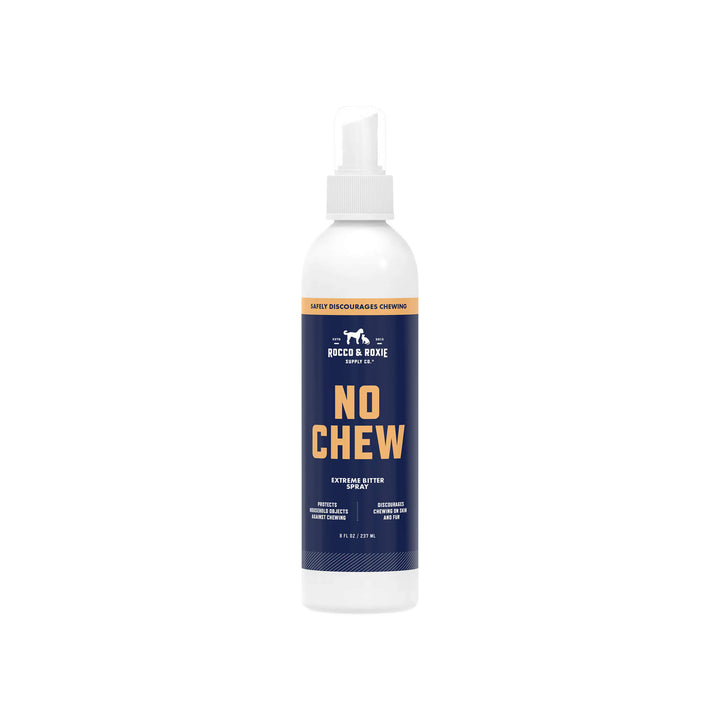 Rocco & Roxie No Chew Extreme Bitter Spray for Dogs & Cats Front of Bottle