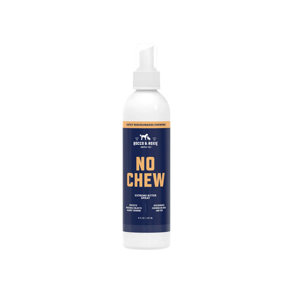 Rocco & Roxie No Chew Extreme Bitter Spray for Dogs & Cats Front of Bottle