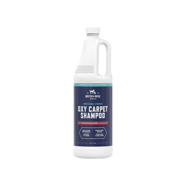 Rocco & Roxie Oxy Carpet Shampoo with Encapsulation Technology Front of Bottle