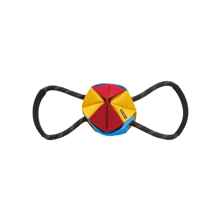Ruffwear Webbing Remix Dog Tug Toy Sur[rise Color Front