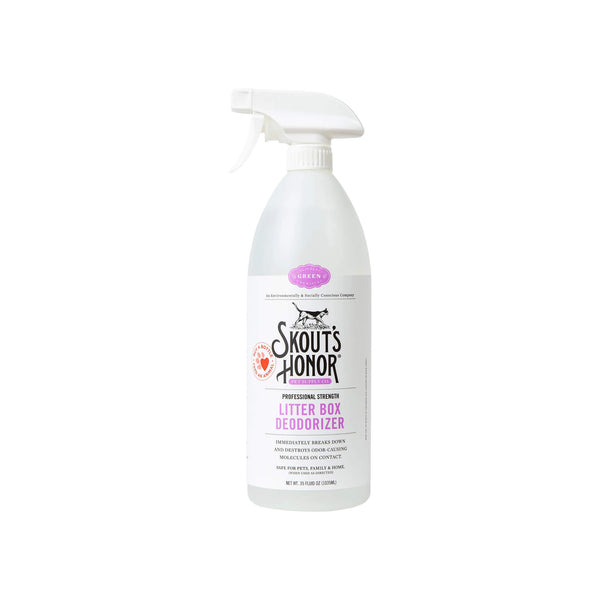 Skout'S Honor Cat Litter Box Deodorizer Bottle Front