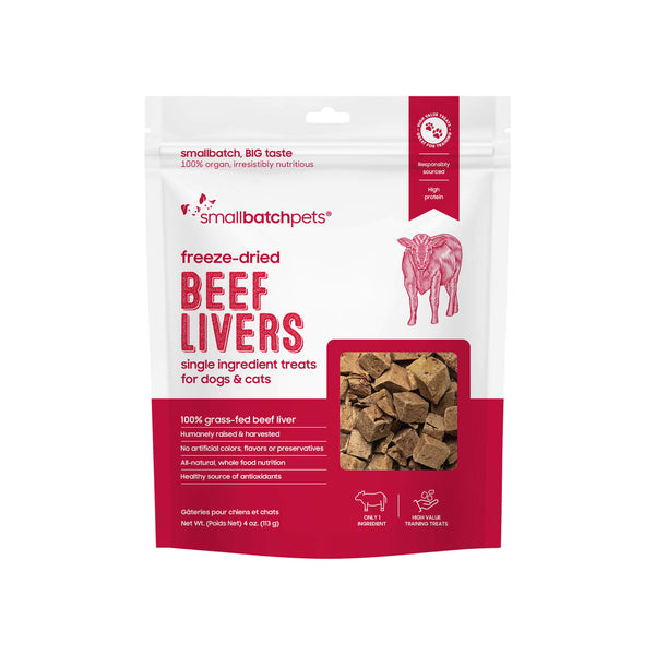 SmallBatch Freeze Dried Liver Treats for Dogs & Cats