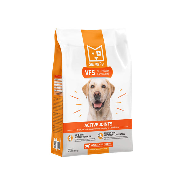 Square Pet VFS Active Joints Dry Dog Food Front of Bag