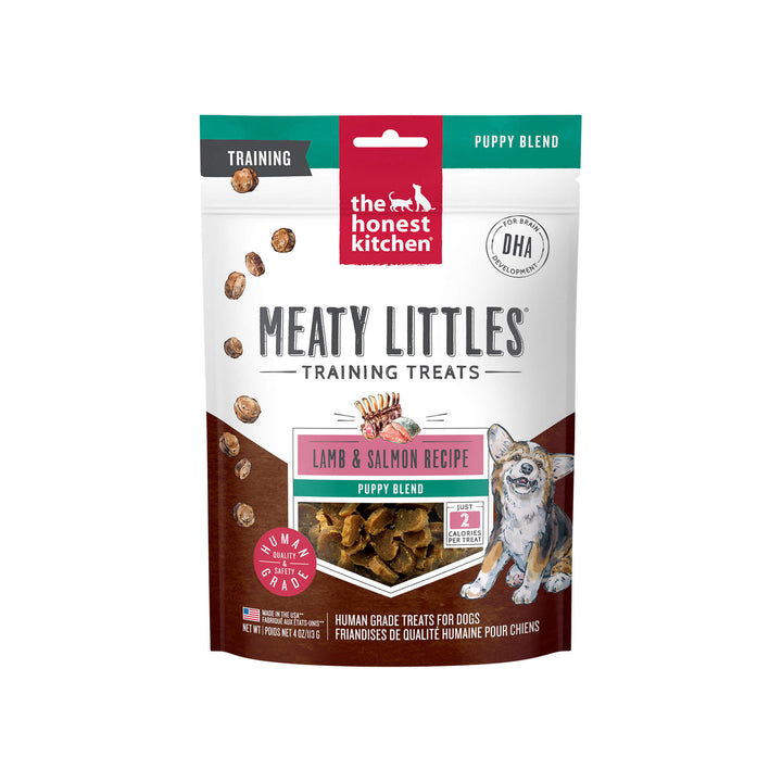 The Honest Kitchen Meaty Littles Puppy Treats Front of Package