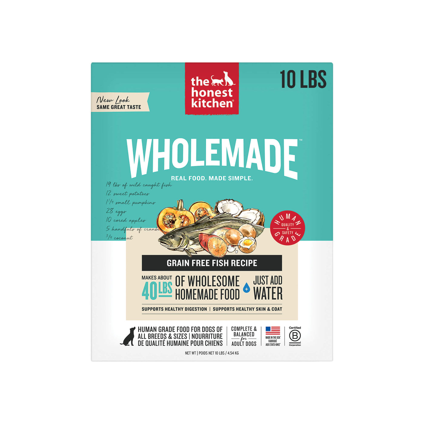 The Honest Kitchen Grain Free Dehydrated Dog Food - Fish - 10lb The Honest Kitchen Grain Free Dehydrated Dog Food - Fish - 10lb