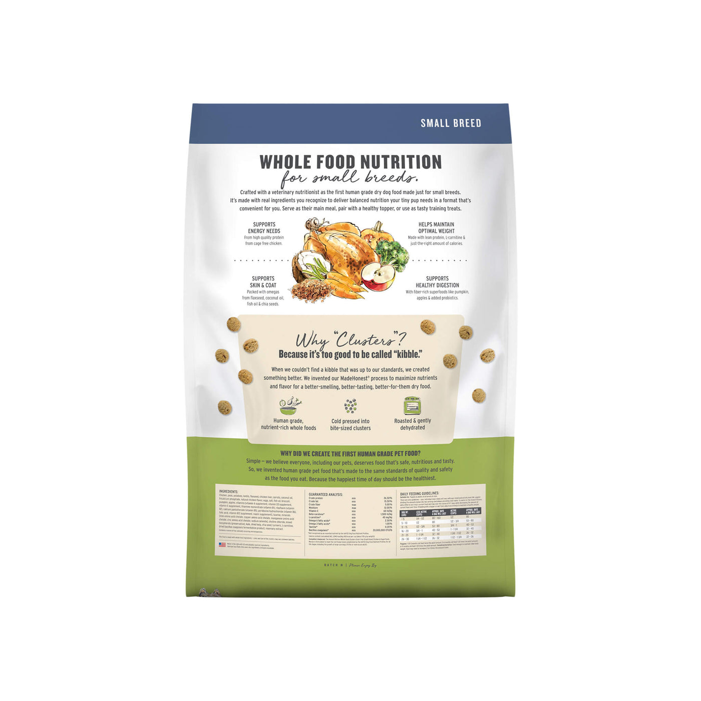 The Honest Kitchen Grain Free Whole Food Clusters Small Breed Dog Food โ Only Natural Pet