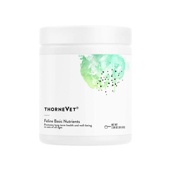 ThorneVet Feline Basic Nutrients Cat Supplement Bottle Front