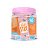 Tiki Cat Baby Stix Lickable Mousse Kitten Treats Front of Mega Pack