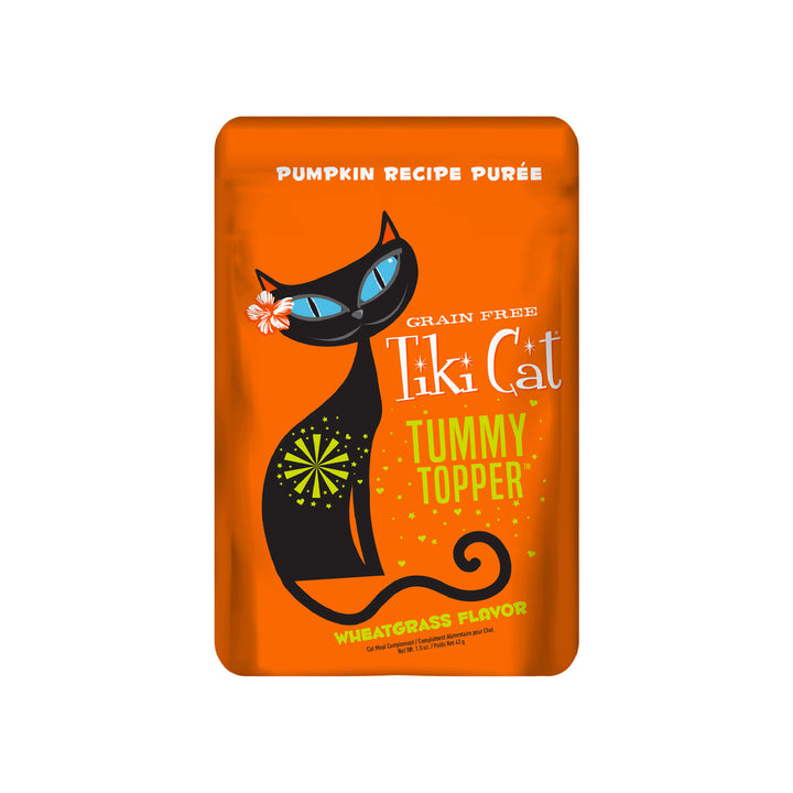 Tiki Cat Tummy Topper Digestive Support Puree for Cats Front of Package
