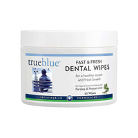 TrueBlue Fast & Fresh Dental Swipes Bottle Front