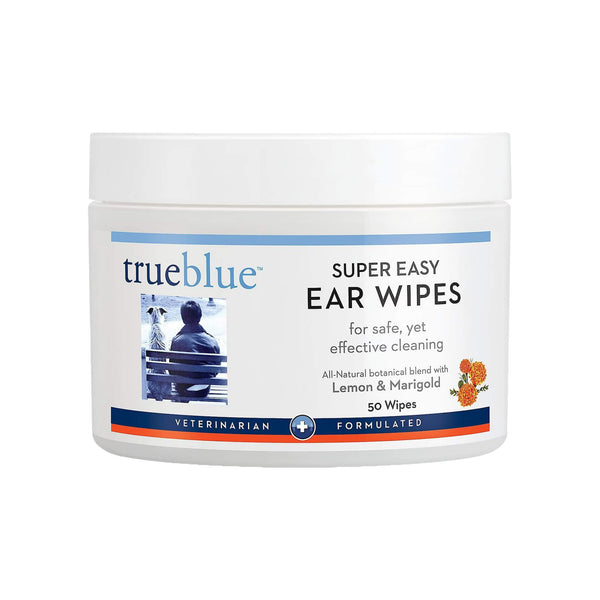 TrueBlue Super Easy Ear Wipes Bottle Front