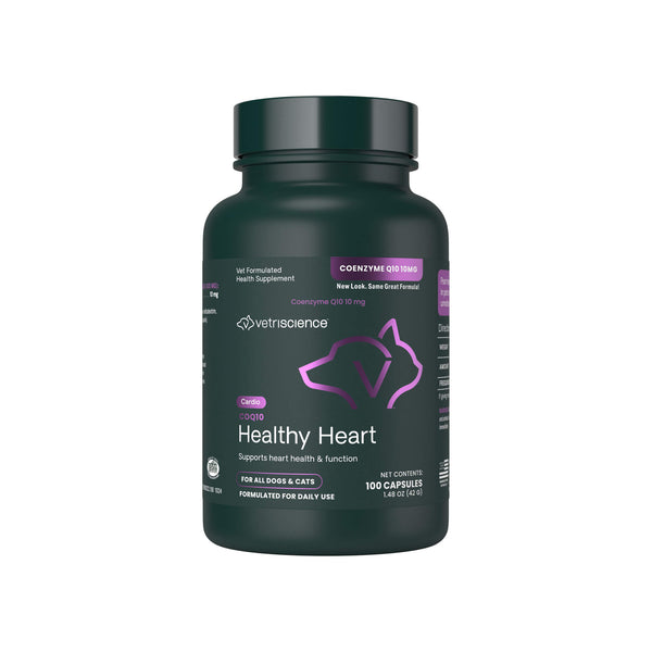VetriScience CoQ10 Heart Health Front of Bottle