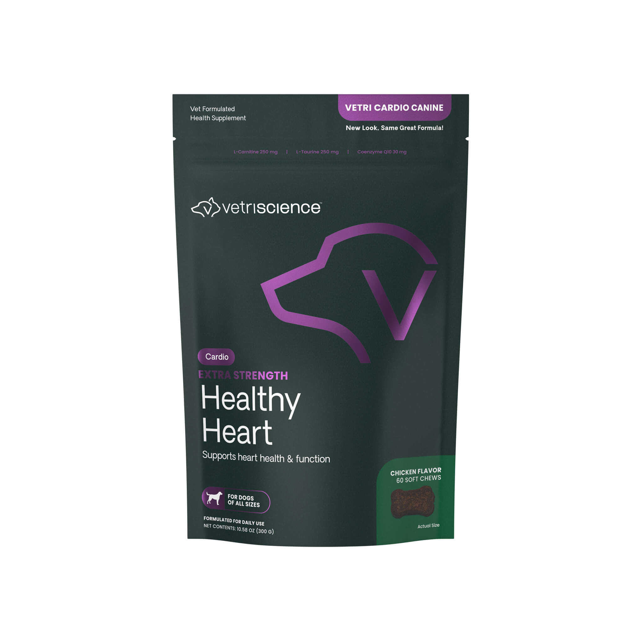 VetriScience Extra Strength Healthy Heart for Dogs | Only Natural Pet