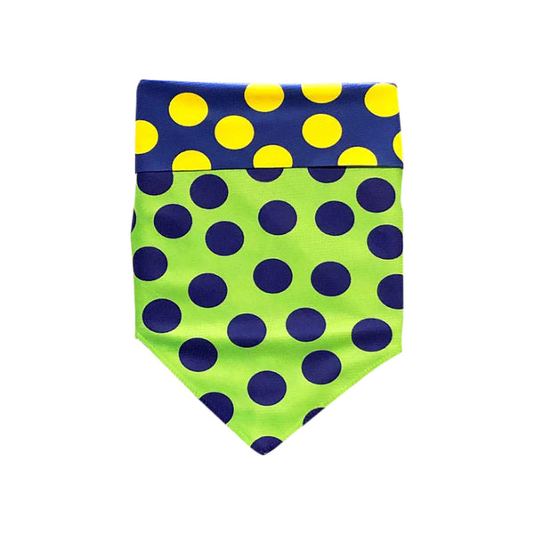 Blue Green Yellow Dots