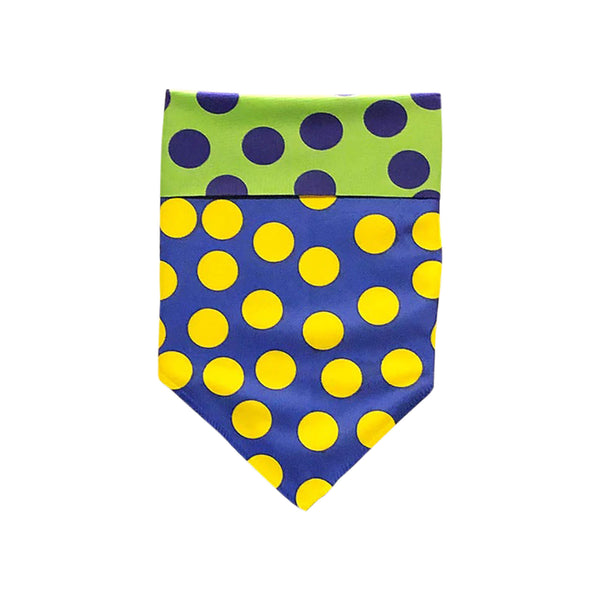 Blue Green Yellow Dots