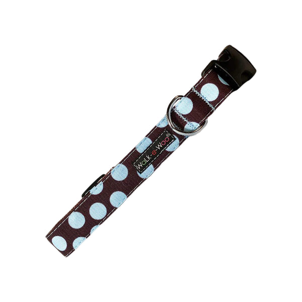 Blue on Brown Dot
