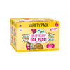 Weruva B.F.F. Play Pate! Grain Free Pate Canned Cat Food Hip Hip Hooray Variety  Front of 5.5oz Case