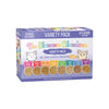 Weruva Slide N' Serve Grain Free Pate Wet Cat Food Pouches Showcase Chowdown Variety Pack Front of Box