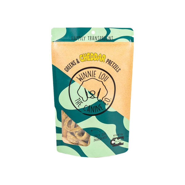 Greens & Cheddar Pretzels