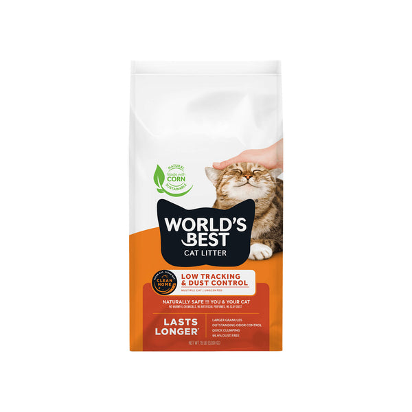 World's Best Cat Litter Low Tracking & Dust Control