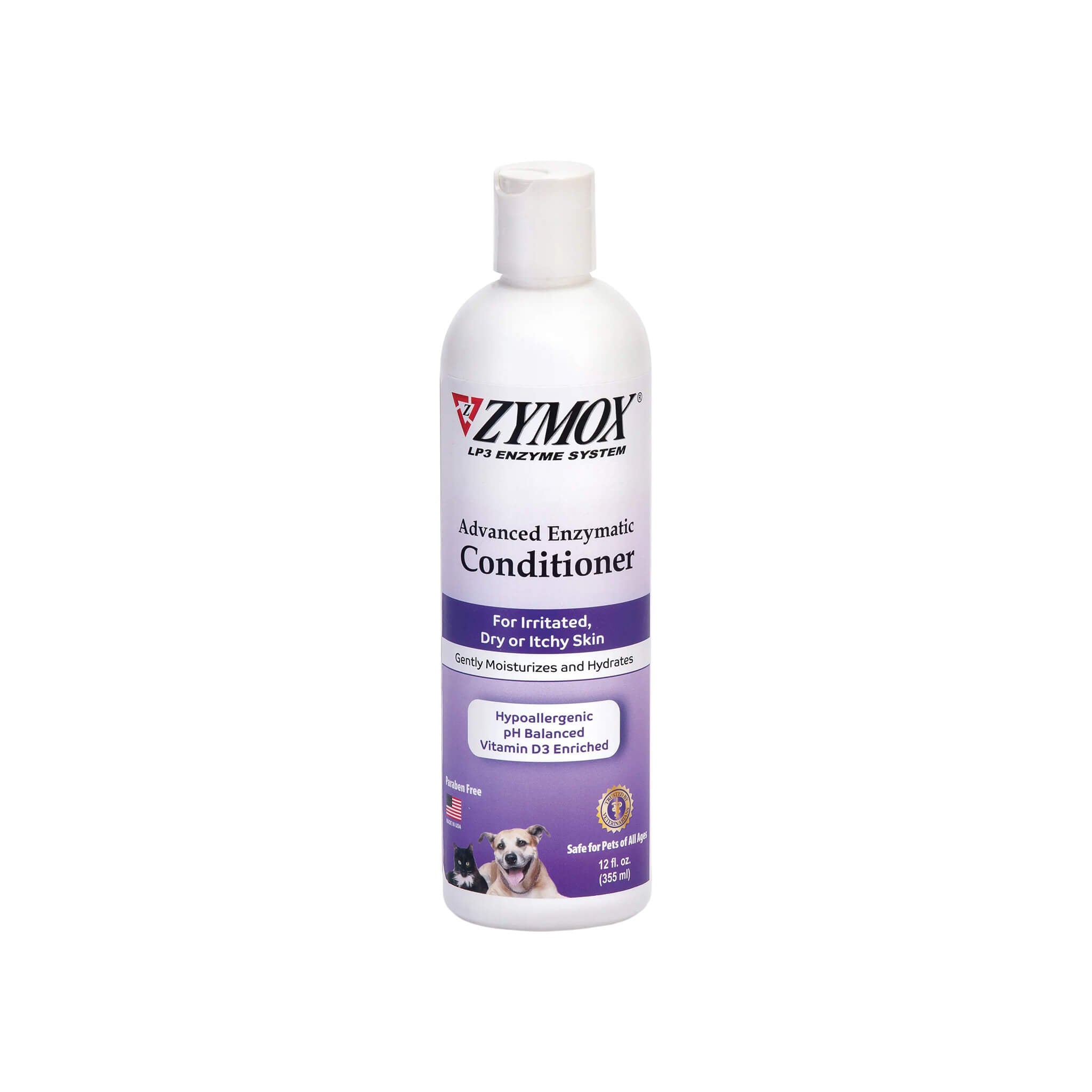 Zymox Dry/Itchy Skin Conditioner for Dogs & Cats | Only Natural Pet