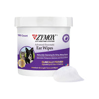 Zymox Advanced Enzymatic Ear Wipes for Dogs & Cats Front