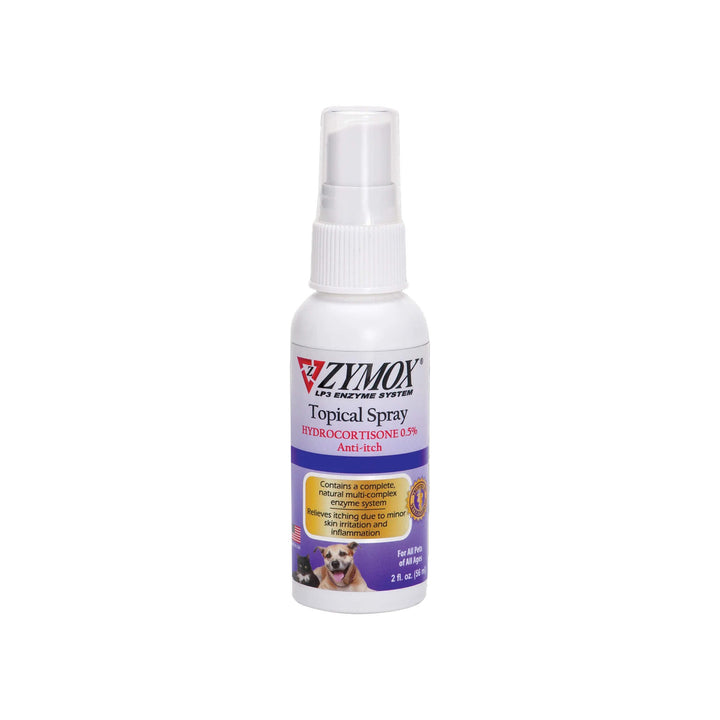 Zymox Topical Spray with Hydrocortisone for Dogs & Cats