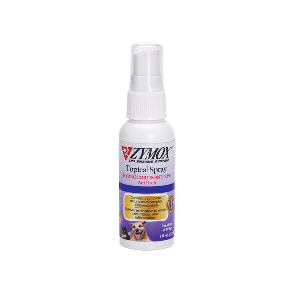 Zymox Topical Spray with Hydrocortisone for Dogs & Cats