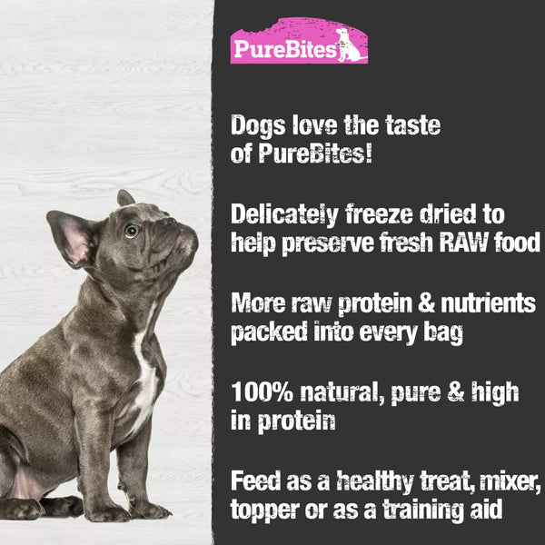 PureBites Freeze Dried Dog Treats