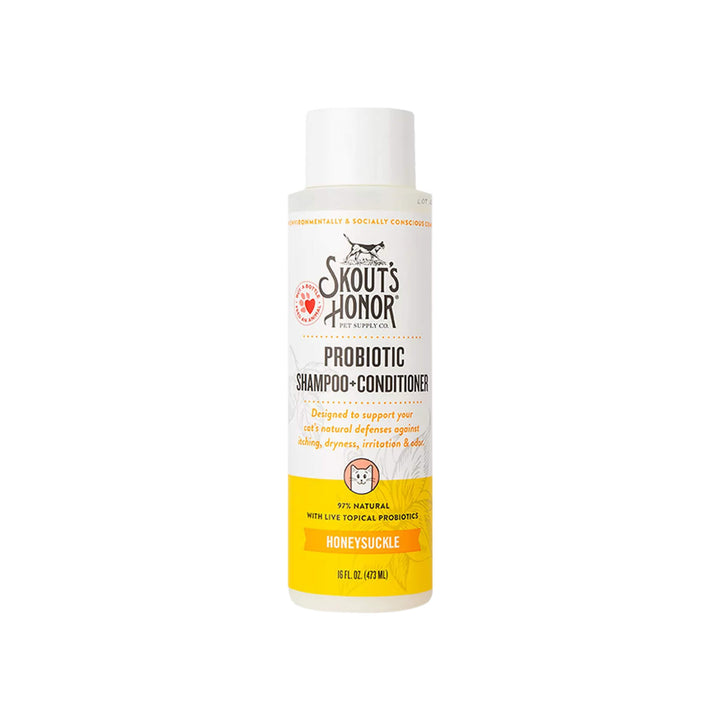 Skout's Honor 2-in-1 Probiotic Cat Shampoo & Conditioner