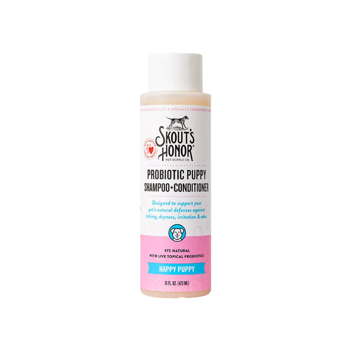 Skout's Honor 2-in-1 Probiotic Puppy Shampoo & Conditioner