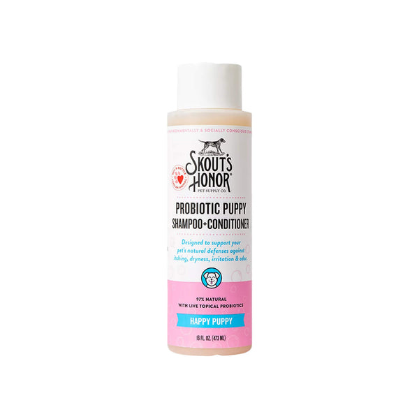 Skout's Honor 2-in-1 Probiotic Puppy Shampoo & Conditioner
