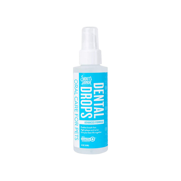 Skout's Honor Advanced Formula Oral Care Dental Drops for Dogs & Cats