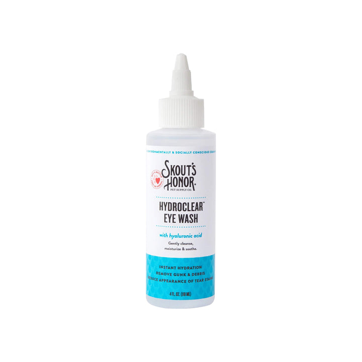 Skout's Honor Hydroclear Eye Wash with Hyaluronic Acid for Dogs & Cats