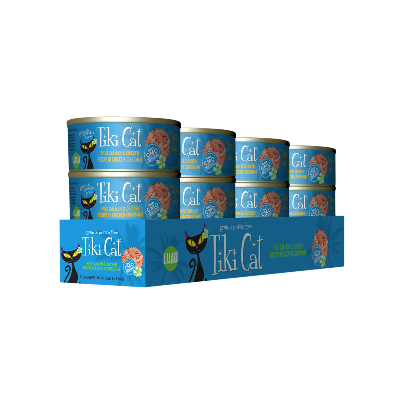 tiki cat puka puka luau succulent chicken in chicken consomme Tiki Cat Luau Wet Cat Food