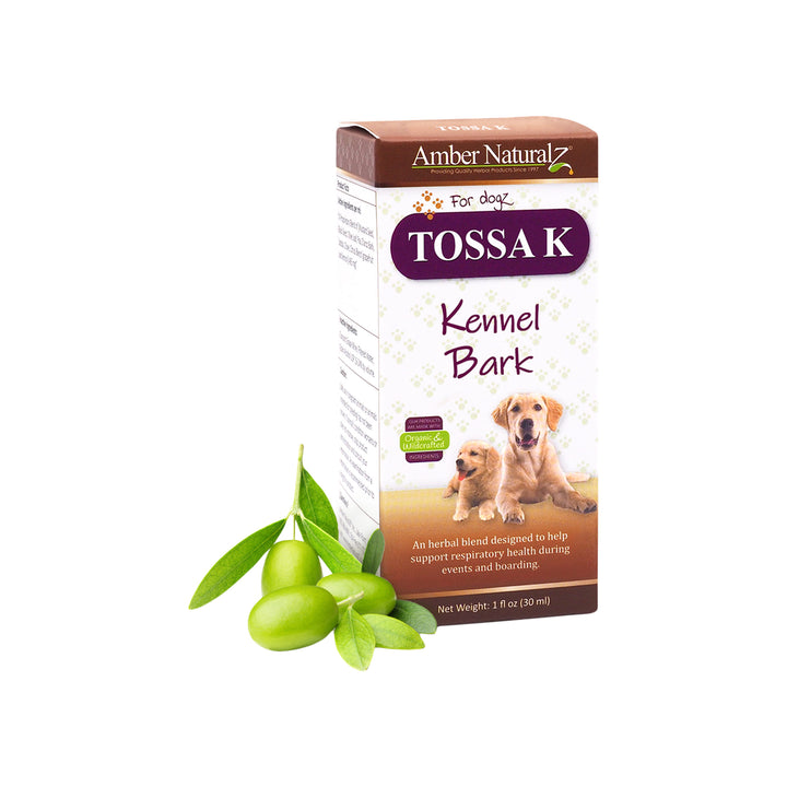 Amber Naturalz Tossa K Respiratory Support Herbal Liquid Supplement for Dogs