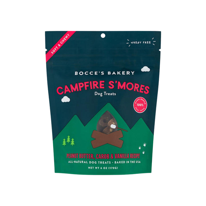 Bocce's Bakery Soft & Chewy Campfire S'mores Dog Treats