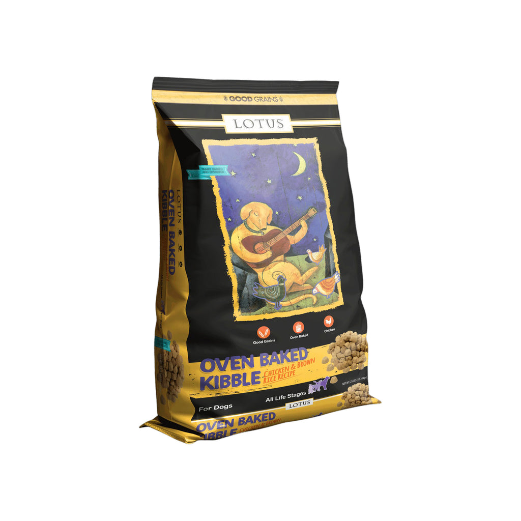 Lotus Oven Baked Kibble Good Grains Adult Dry Dog Food – Only Natural Pet
