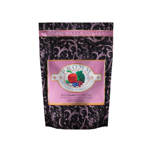 Fromm Four Star Grain Free Beef Livattini Veg Formula Dry Cat Food