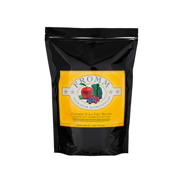 Fromm Four Star Chicken A La Veg Grain Inclusive Recipe Dry Cat Food