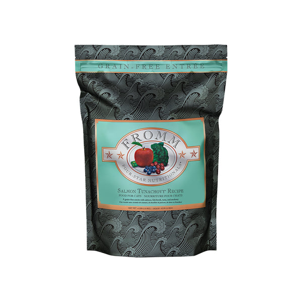 Fromm Four Star Grain Free Salmon Tunachovy Dry Cat Food