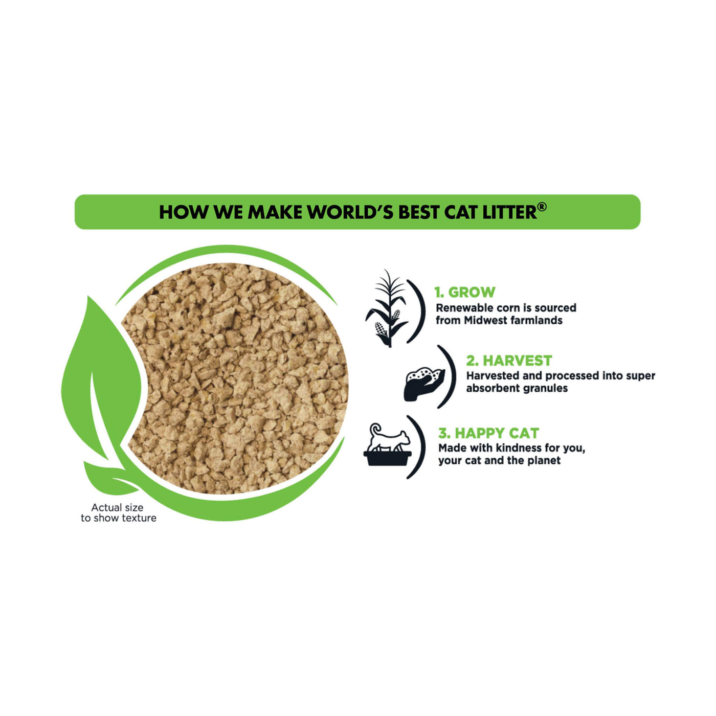 World's Best Cat Litter, 3,18 kg, extra sterkte World's Best Cat Litter, 3,18 kg, extra sterkte