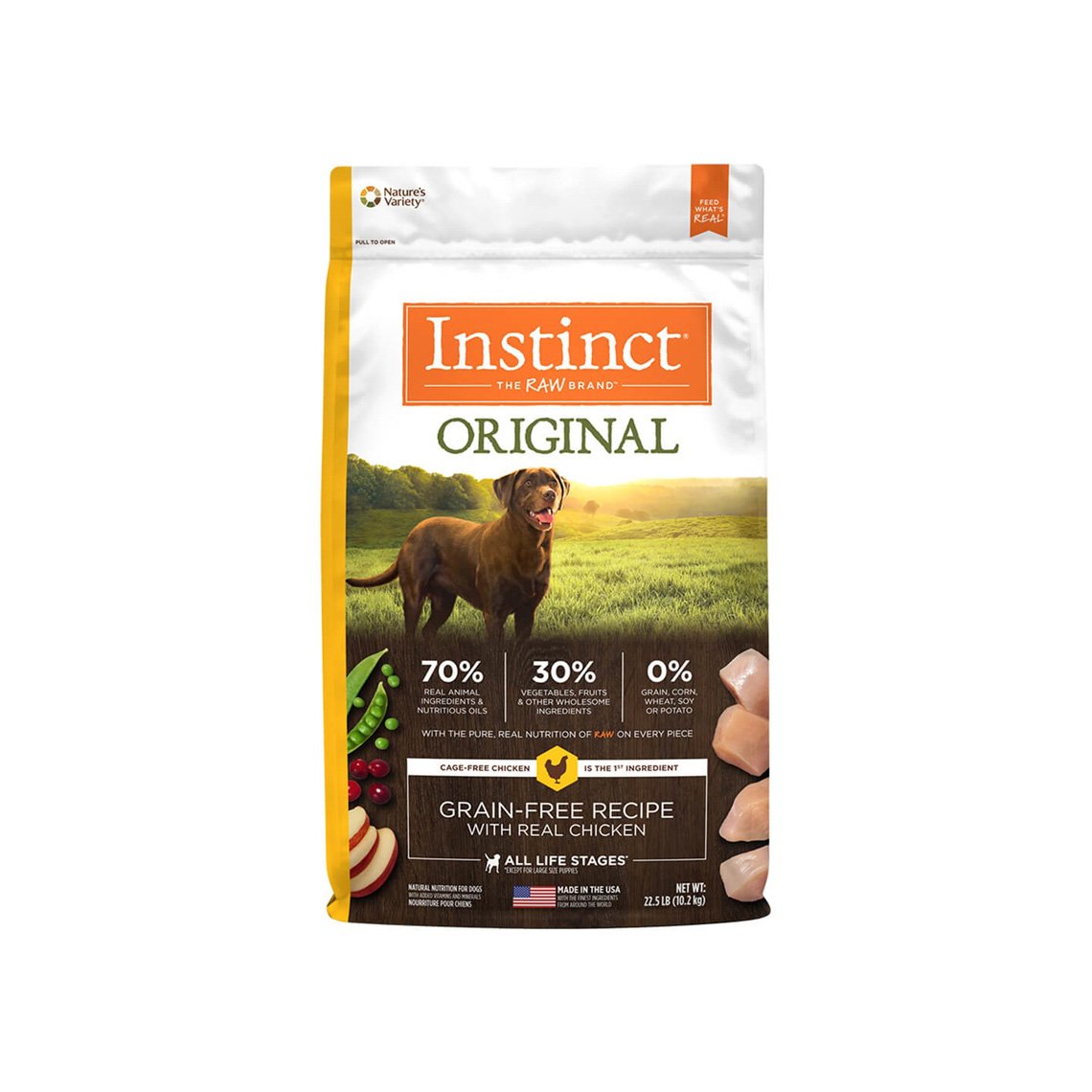 Nature s Variety Grain Free Instinct Dry Dog Food Only Natural Pet