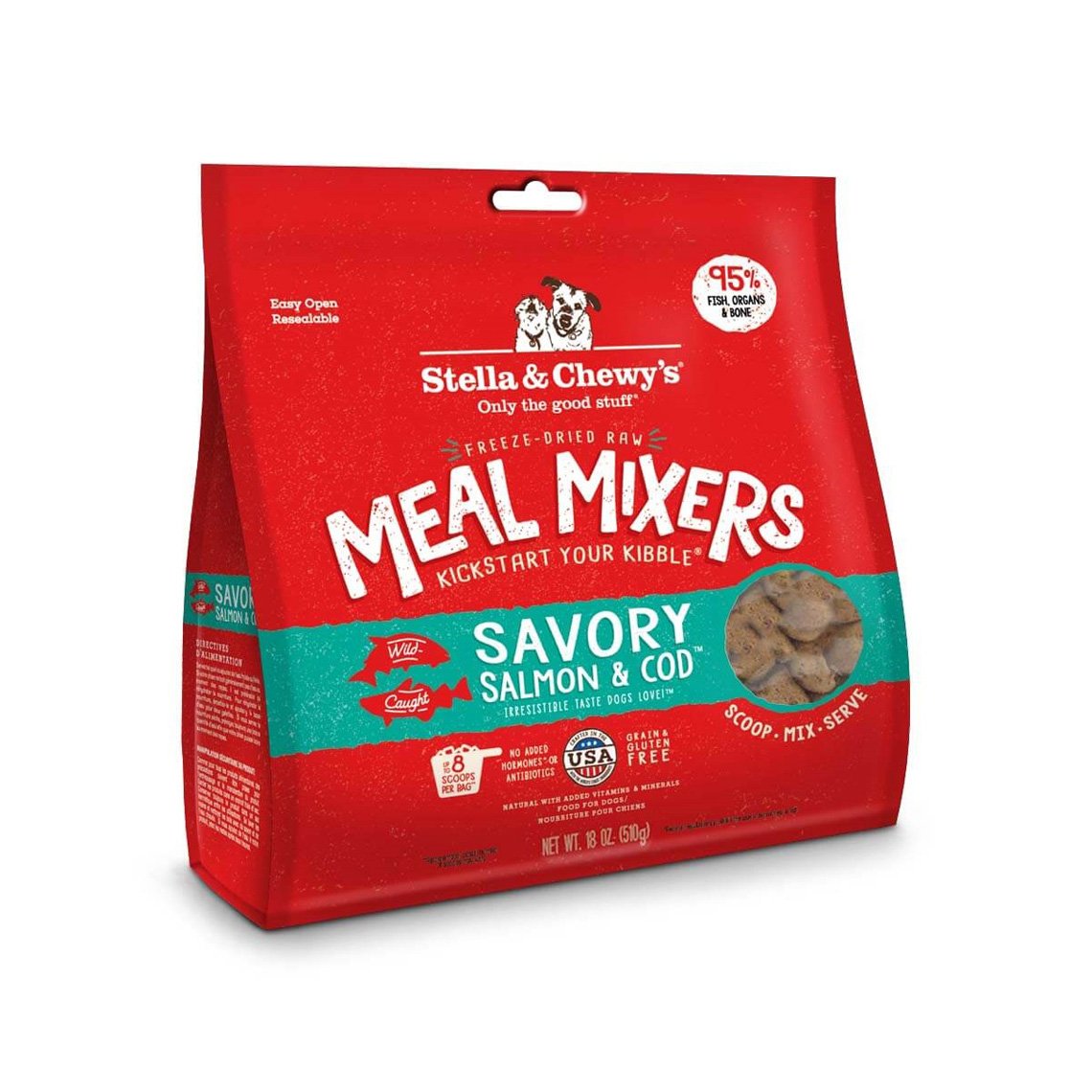 Stella Chewy's Freeze-Dried Meal Mixers Dog Food Toppers Only