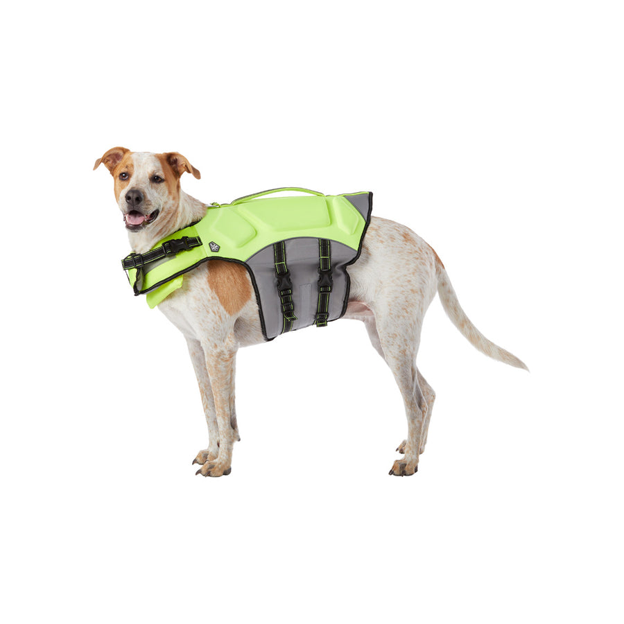Arcadia Trail High Visibility Life Jacket Yellow Only Natural Pet
