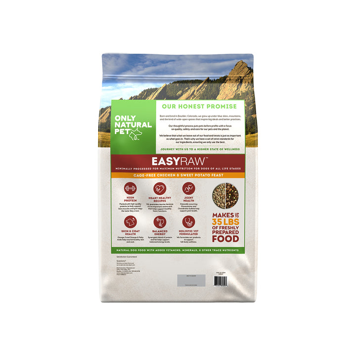 EasyRaw CageFree Chicken Dehydrated Dog Food Only Natural Pet