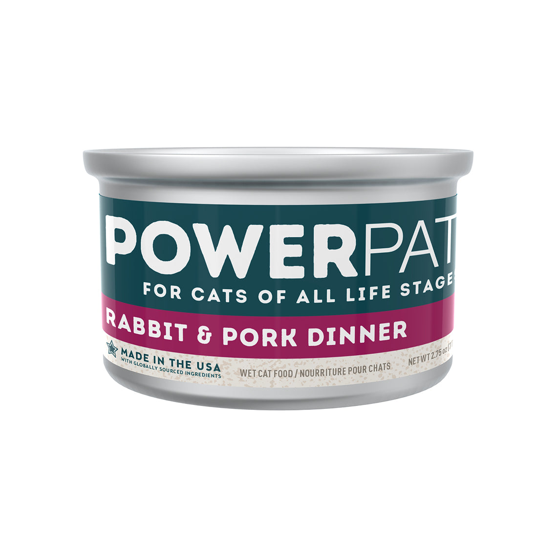Rabbit wet cat food sale