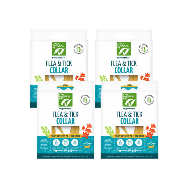 Natural Flea & Tick Collars for Dogs Only Natural Pet
