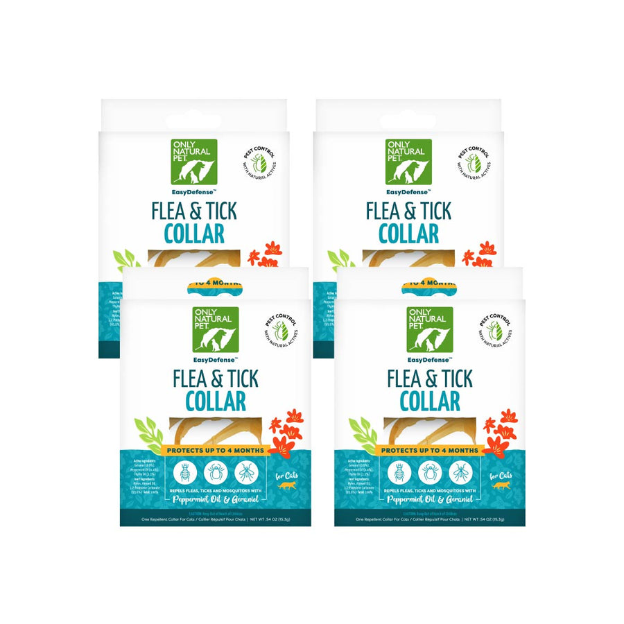 Only Natural Pet EasyDefense NonToxic Flea & Tick Collar for Cats